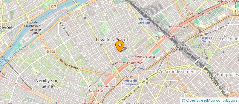 localisation de l'entreprise SELLAM COM & DIGITAL à LEVALLOIS-PERRET