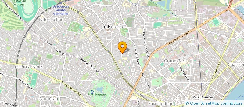 localisation de l'entreprise SELLAM ET ASSOCIES  LE BOUSCAT