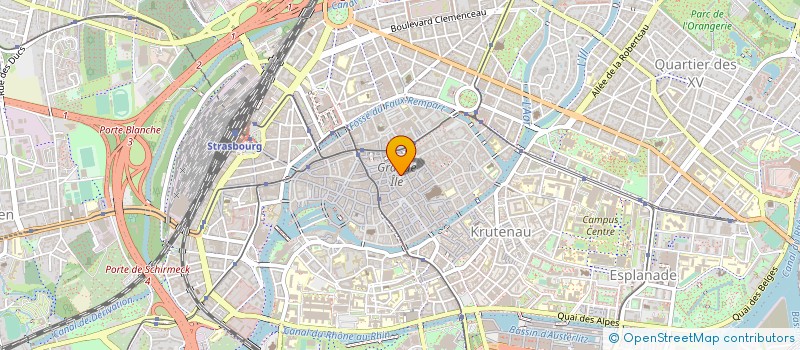 localisation de l'entreprise SELLAM IMMOBILIER à STRASBOURG