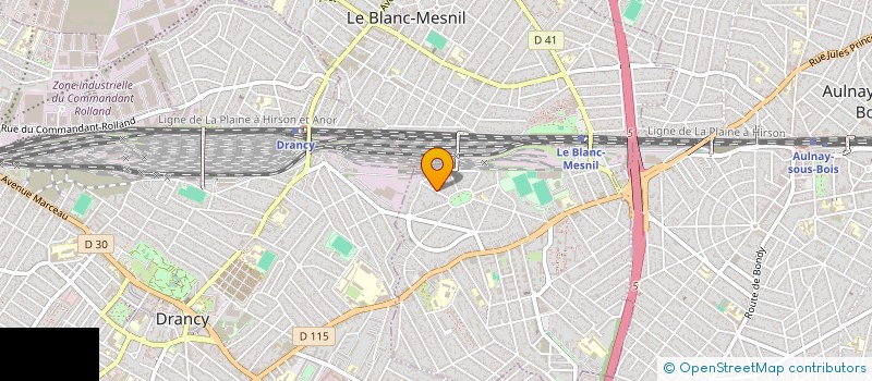 localisation de l'entreprise SELLAMI à LE BLANC-MESNIL