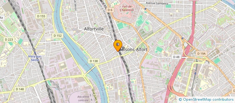 localisation de l'entreprise SELLAMI à ALFORTVILLE