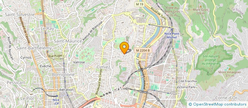 localisation de l'entreprise SELLAT  NICE