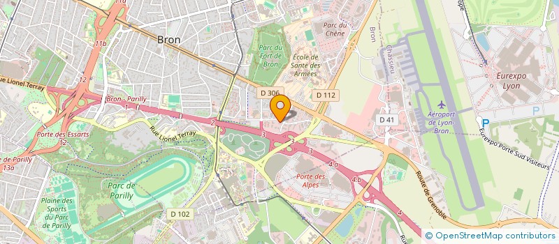 localisation de l'entreprise SELLCO à BRON