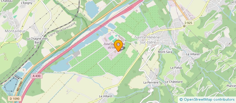 localisation de l'entreprise SELLER FRERES  SAINTE-HELENE-SUR-ISERE