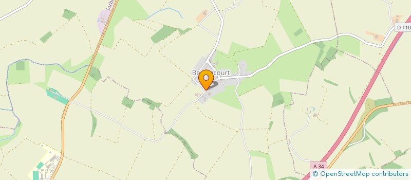 localisation de l'entreprise SELLERIE AL  BERTONCOURT