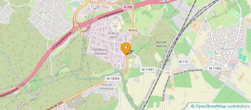 localisation de l'entreprise SELLERIE AUTO  SAINT-JEAN-DE-VEDAS