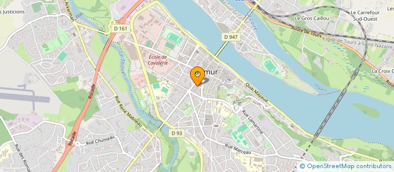 localisation de l'entreprise SELLERIE BELLOIR à SAUMUR