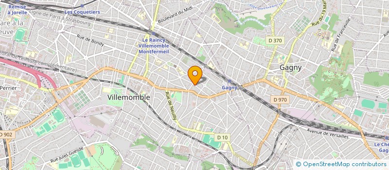 localisation de l'entreprise SELLERIE CUIR CONFORT à VILLEMOMBLE