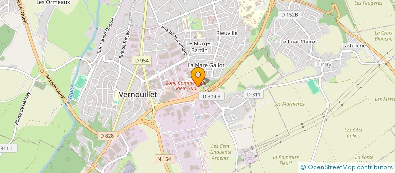 localisation de l'entreprise SELLERIE DU PARC à VERNOUILLET