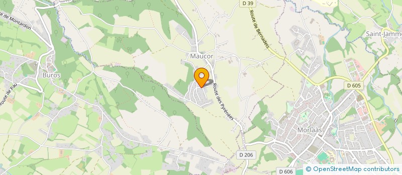 localisation de l'entreprise SELLERIE GABY  MAUCOR