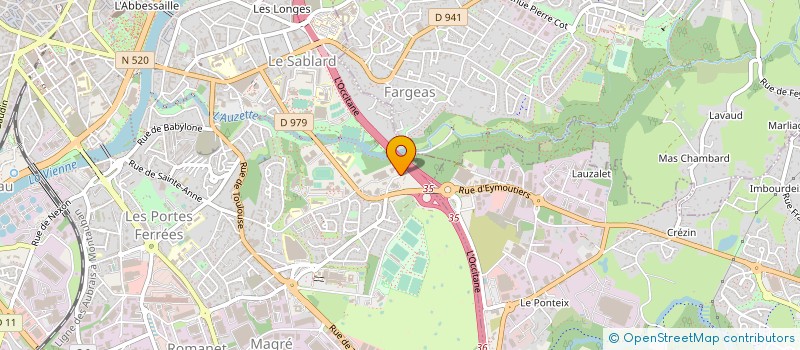 localisation de l'entreprise SELLERIE GALLEGO à LIMOGES