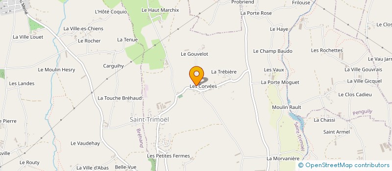 localisation de l'entreprise SELLERIE GENERALE D'ARMOR  SAINT-TRIMOEL