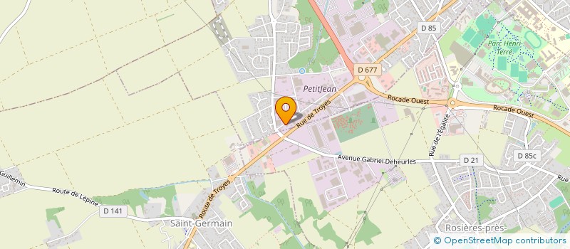 localisation de l'entreprise SELLERIE KRASNOPOLSKY-PAUL à SAINT-ANDRE-LES-VERGERS