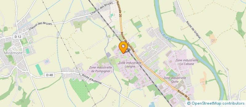 localisation de l'entreprise SELLERIE MECA PRESTIGE  AUTERIVE