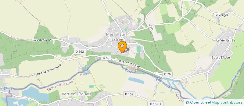 localisation de l'entreprise SELLERIE MILO  MESNIL-SUR-L'ESTREE