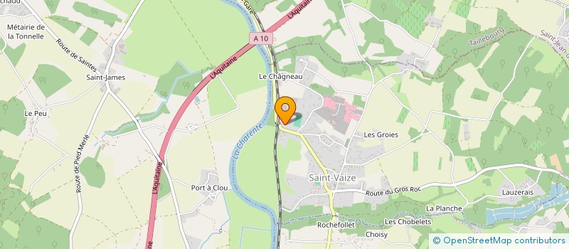 localisation de l'entreprise SELLERIE PATENOTTE  SAINT-VAIZE