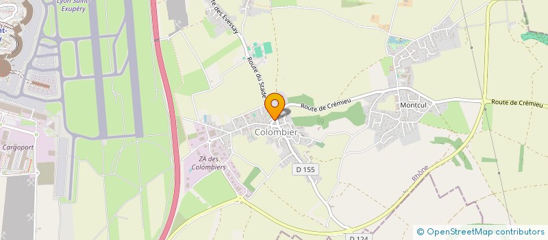 localisation de l'entreprise SELLERIE SANSOIS à COLOMBIER-SAUGNIEU