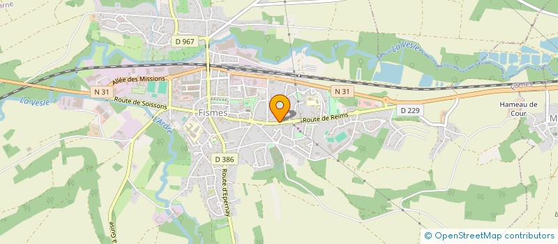 localisation de l'entreprise SELLERIE SOPIVIC  TINQUEUX