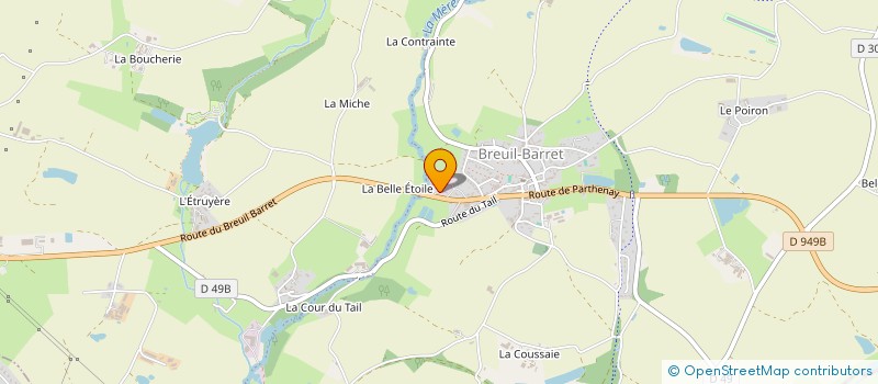 localisation de l'entreprise SELLERIE VENDEENNE à TERVAL