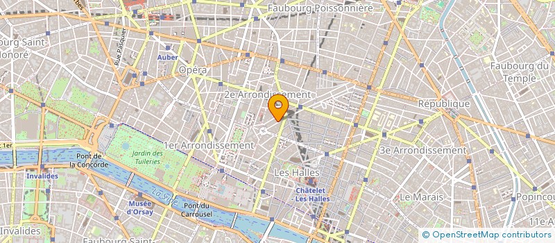 localisation de l'entreprise SELLERIE VICTOIRE à PARIS