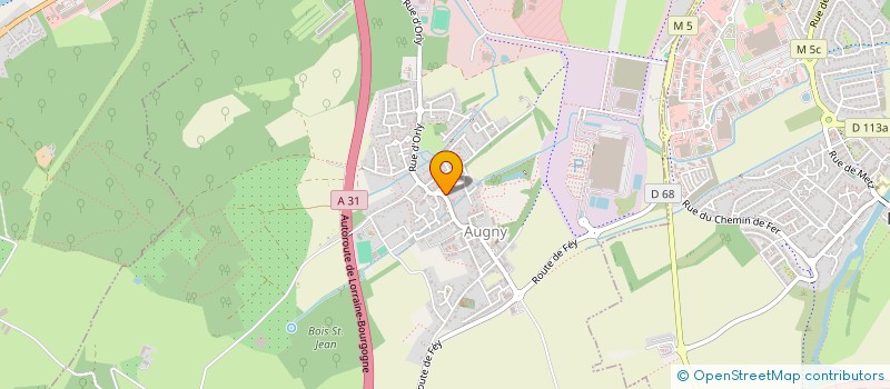 localisation de l'entreprise SELLES BY CEL  AUGNY