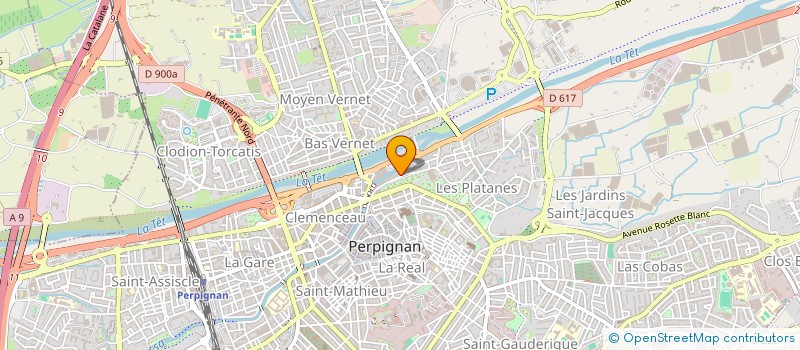 localisation de l'entreprise SELLIEC  PERPIGNAN