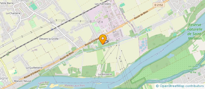 localisation de l'entreprise SELLIER AVENIR  CHAINGY