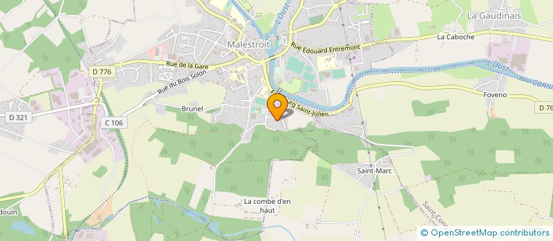 localisation de l'entreprise SELLS SOLUTIONS  MALESTROIT