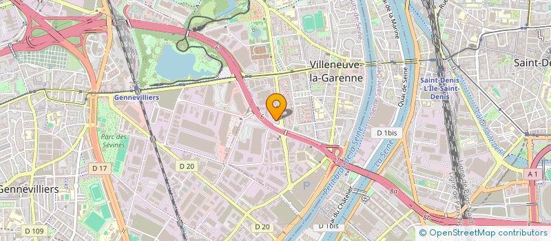 localisation de l'entreprise SELM à VILLENEUVE-LA-GARENNE