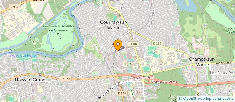 localisation de l'entreprise SELMA  CHAMPS-SUR-MARNE