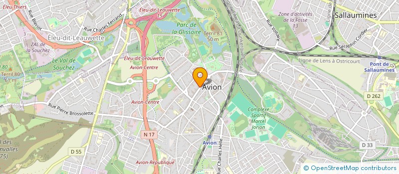 localisation de l'entreprise SELMA CHRONO PIZZA  AVION