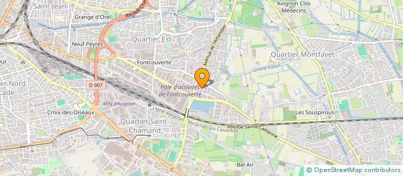 localisation de l'entreprise SELMAC AVIGNON  AVIGNON