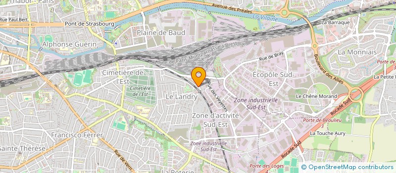 localisation de l'entreprise SELMAKEZ  RENNES