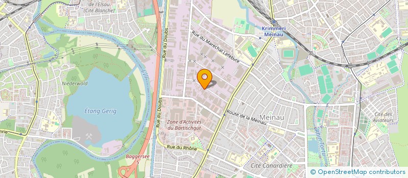 localisation de l'entreprise SELMAN  STRASBOURG