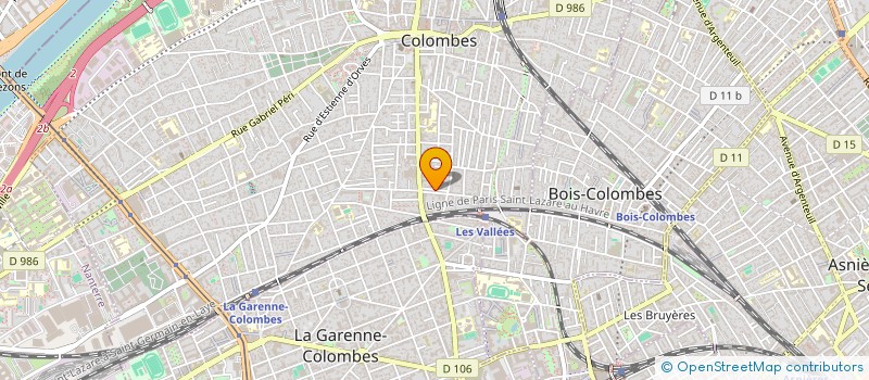 localisation de l'entreprise SELME à COLOMBES