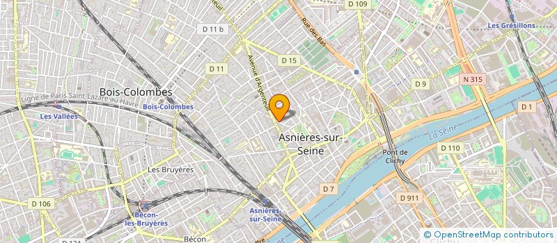 localisation de l'entreprise SELMI à ASNIERES-SUR-SEINE