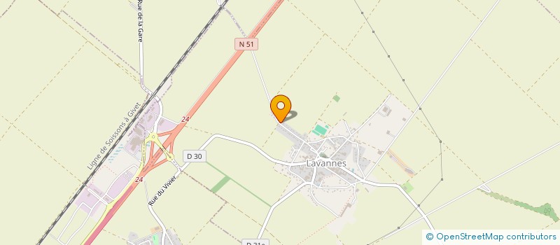 localisation de l'entreprise SELNO  LAVANNES