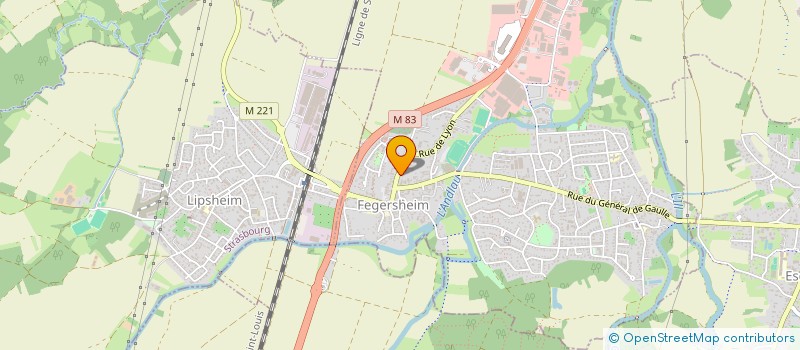 localisation de l'entreprise SELO  FEGERSHEIM