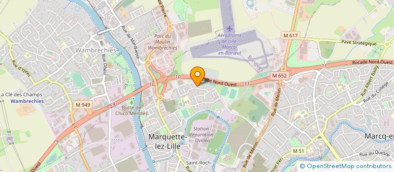 localisation de l'entreprise SELO INVEST  MARQUETTE-LEZ-LILLE