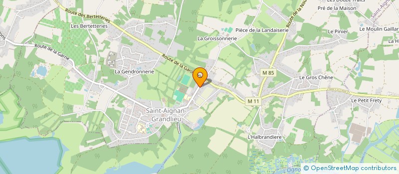 localisation de l'entreprise SELOCAPI  SAINT-AIGNAN-GRANDLIEU