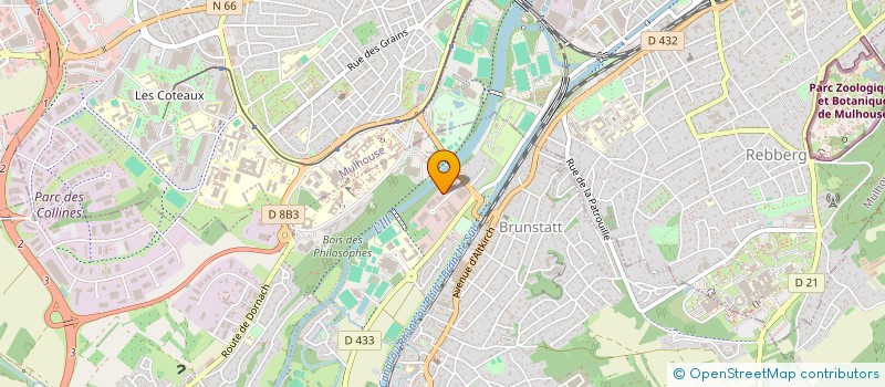 localisation de l'entreprise SELOFLEX à BRUNSTATT-DIDENHEIM