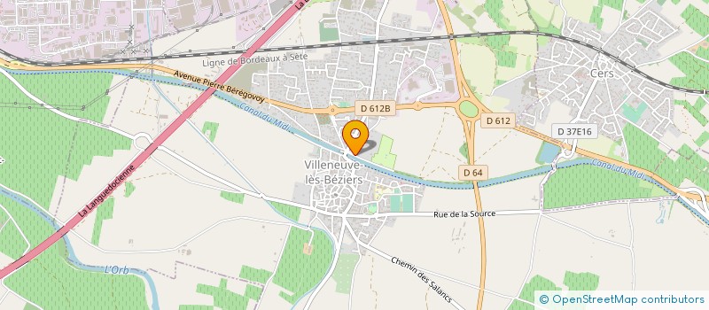 localisation de l'entreprise SELOIH  BEZIERS