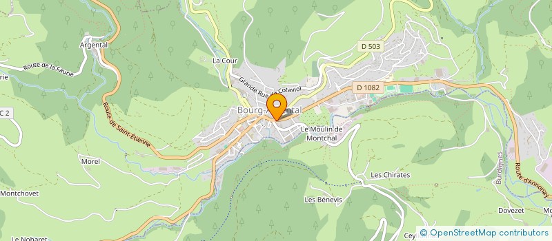 localisation de l'entreprise SELOMEP à BOURG-ARGENTAL