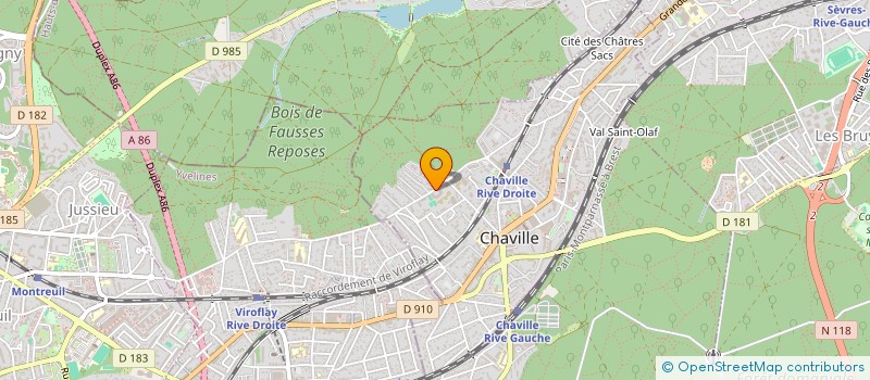 localisation de l'entreprise SELORDESIGN à CHAVILLE