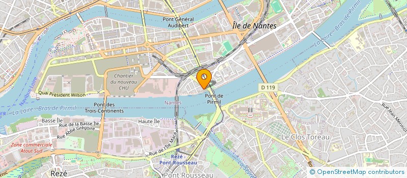 localisation de l'entreprise SELOTIS à NANTES