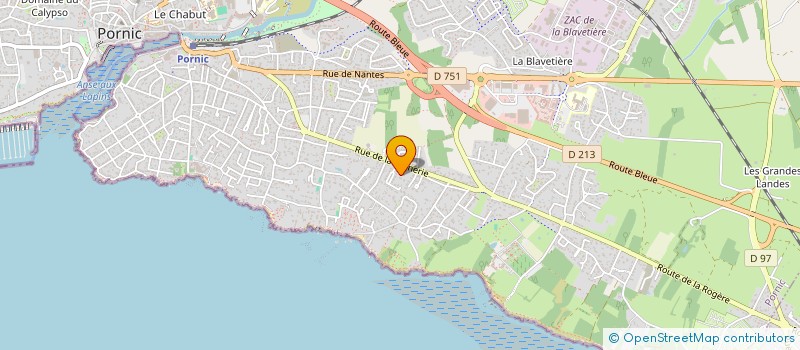 localisation de l'entreprise SELREF  PORNIC