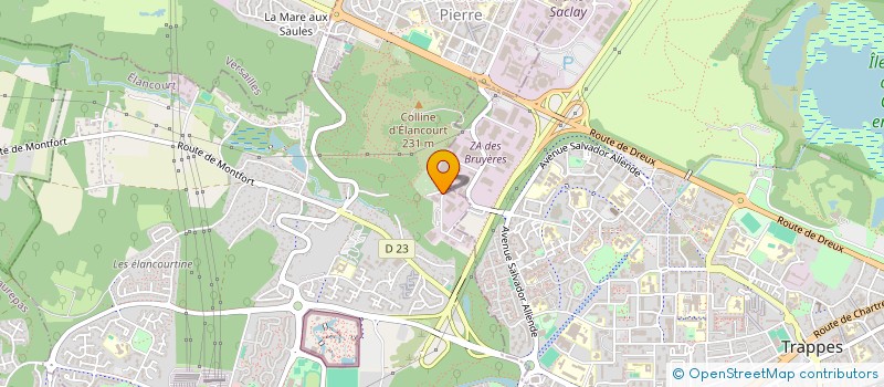 localisation de l'entreprise SELTICS à ELANCOURT