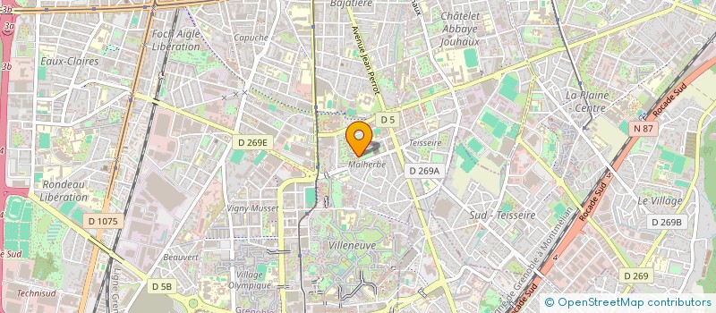 localisation de l'entreprise SELUARL PHILANGIO à GRENOBLE