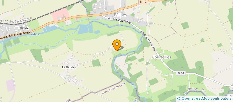 localisation de l'entreprise SELUJ  VERNEUIL D'AVRE ET D'ITON