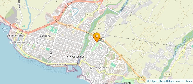 localisation de l'entreprise SELURL 3C à SAINT-PIERRE